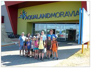 Aqualand Moravia příměstský tábor