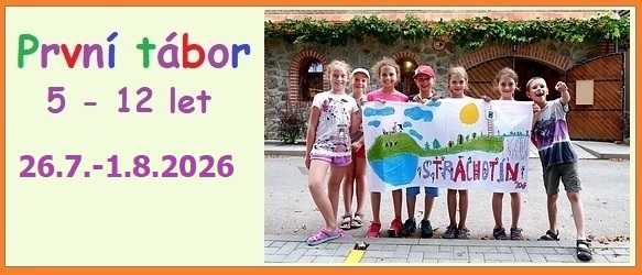 Letní dětský tábor s výlety a koupáním